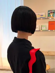 【前髪・顔周り】ポイントストレートパーマ(カット込み)