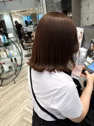 【✨お出かけ前に綺麗にしたい方✨】痛み軽減艶カラー➕3stepトリートメント質感下ろしヘアーセット込み❤️‍🔥