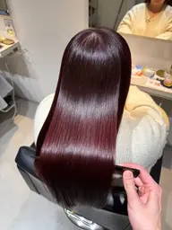【イルミナカラー🫧】似合わせカット+イルミナカラー+内部補修Tr