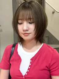 【💇♀️おしゃれに艶髪✨】似合わせデザインハッシュカット➕aujuaトリートメント