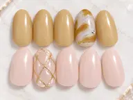 (オフ込み)キルティング/プッチ柄nail/6週間長持ち