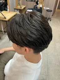 メンズ限定フェザーパーマ