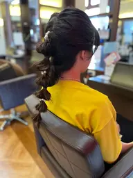 10分ヘアセット　10分ほどで出来ないスタイルなどは、➕料金がかかりますので、スタイルはご相談下さい！