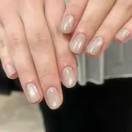 《off有》💘トレンドネイル💘うるうるマグネット ワンカラー［デザインの場合は別メニュー］【オフ代・指名料込み】