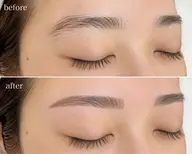 【美眉スタイリング】アイブロウWAX脱毛＋眉毛デザイン(レディース)