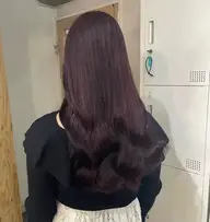 💖一度で高発色フュージョニストカラー💖暖色系カラー+3step トリートメント/ピンク/ヴァイオレット