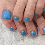 オフ込み-Foot-マグネット/オーロラ/ミラーネイル ※アートなし¥9000→¥7900