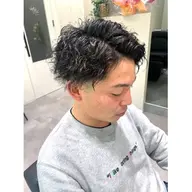 メンズ限定《パーマモデル無料‼️》ジュニアスタイリストによる施術。※カット込み。