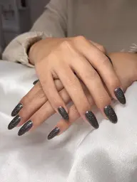💖チップ長さだし|マグネット・ミラーワンカラー💖【大人ぽいキラキラゴージャス】