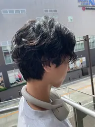 ✂️メンズカット+ミネラルパーマ🧑🦱
