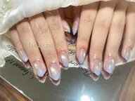 【自爪】マグネット×カラーグラデーション