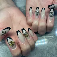 〖Handオフ無し〗美フォルムフレンチ(ベースあり)
