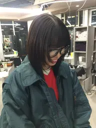 カット＋縮毛矯正＋超音波トリートメント