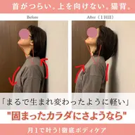 身体の痛み特化コース　90分　美筋骨格リンパ