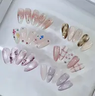 💕【ワンホンネイル】ちゅるんツヤ感定額コース💅