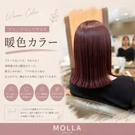 【9/2(水)限定🎀】艶カラー+カット+Aujua 4step TR