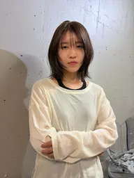 【透明感・艶🫧】最小限のダメージで作るケアカラー