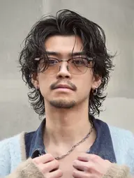 スタイリストメンズカット➕サーフカール➕ケアトリートメント