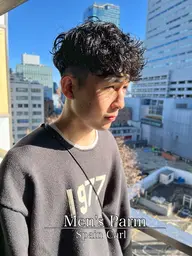 【🚹メンズパーマ】カット&パーマ&1Step