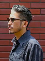 🌿メンズ限定🌿ビジネスカット✂︎大人スタイル✂︎シャンプー🫧1stepトリ—トメント🫧