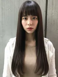 【🌸縮毛矯正🌸¥2200】 モデル割引!10名様限定!🉐トリートメントサービス🤩 ※黒染め・ブリーチ履歴の方❌