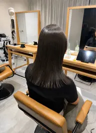 【レディース】ミディアムカット+ワンメイクカラー🍒
