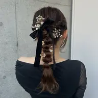 🎶🩰お呼ばれヘア🩰🎶💖結婚式・二次会・パーティー💖可愛いヘアセット