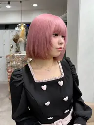 🍊カット➕ダブルカラー🫧ケアブリーチ+カラー 【暖色・寒色◎】
