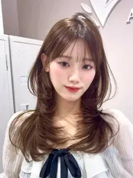 【⭐️新規限定⭐️】顔まわりカット💇♀️+透明感溢れるカラー🩷+AFLOATオリジナルトリートメント✨
