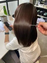 【梅雨時期必見】湿気に負けない美髪矯正+カット+髪質改善トリートメント ミニモ限定