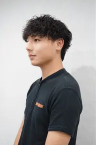 men’s cut&wavy perm (波巻きパーマ)