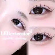 🎀LEDマツエク🎀100~140本 他店オフ⭕️ フラットラッシュ✨コーティング込