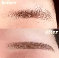 【アイブロウスタイリング🌿】 ワックス脱毛・間引き・お仕上げまで✨