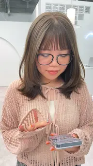 人気No.2✌🏻💫カット+ブリーチなしダブルカラー+トリートメント💘