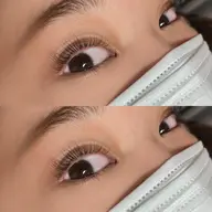 まつ毛パーマ上下