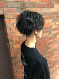 メンズヘアセット|アイロンスタイリング