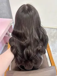 【 ✨夏休みクーポン🎐꙳⋆】 ブリーチなしダブルカラー+カット+トリートメント🩵