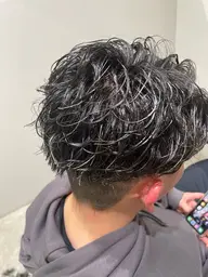 メンズカット+眉カット