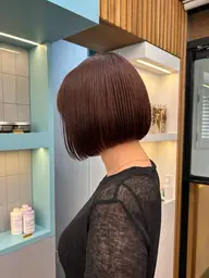 🎵トーンアップカラーリタッチのみ🎵ブリーチなし🎵根元が伸びてきて毛先に色を合わせたい方必見👀