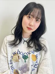 🎨ダメージレスで透明感抜群イルミナ、アディクシーカラー+プチトリートメント🎨ブロー込み