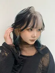 【🤎✨普通に飽きた方🐯】ローライト➕髪質改善トリートメント(デザインカラー/ローライト)ミニモ学割/韓国風/暖色