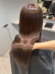 【初めてご来店の方へ🌈】🎀カット+前髪&顔周りの縮毛矯正+超音波ケラチントリートメント🎀