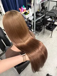 【透明感×ケア🎀】ケアブリーチダブルカラー➕内部補修髪質改善トリートメント