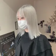 あなたの理想を叶えませんか?憧れのホワイト系カラーを実現します🤍ハイトーン好きにオススメです🙆🏻👌✨