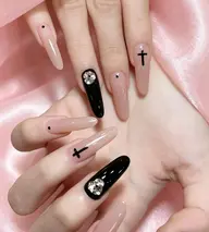 ✨チップ長さだし10本+90分定額&持ち込みデザイン(380円以下パーツ付き)7980