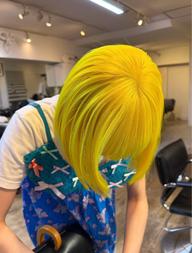 【w color】ケアブリーチ+カラー