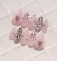 半額🉐【10本長さ出し付き】アート+ パーツ・ストーンし放題🎀¥16000→8500