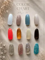 ミニモ限定⭐ハンドもフットもOK🏝オフ込み🌈ワンカラーカラー変更OK