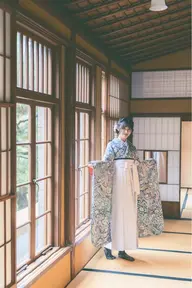 ✨年内早割✨2027年3月限定袴着付＋ヘアセット＋袴&半幅帯2点のみレンタルプラン💐まだネット予約できない為TELにて