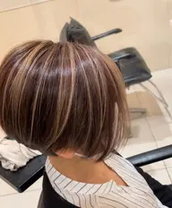 白髪ぼかしハイライト✨